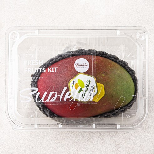 수플린 브라질산 애플망고, 460g, 1개