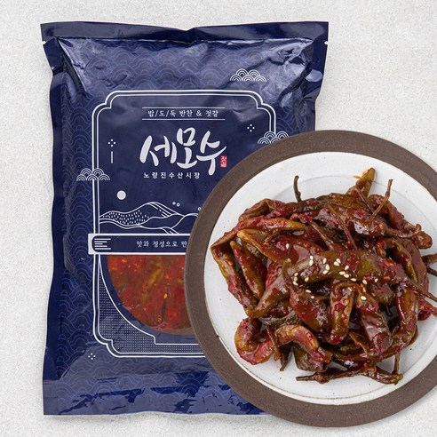 세모수 고추무침, 1kg, 1개 - 기타무침반찬 | 쿠팡