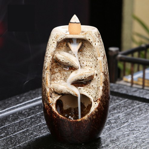릴리더즈 인센스 콘 홀더 8 x 13cm, 화이트