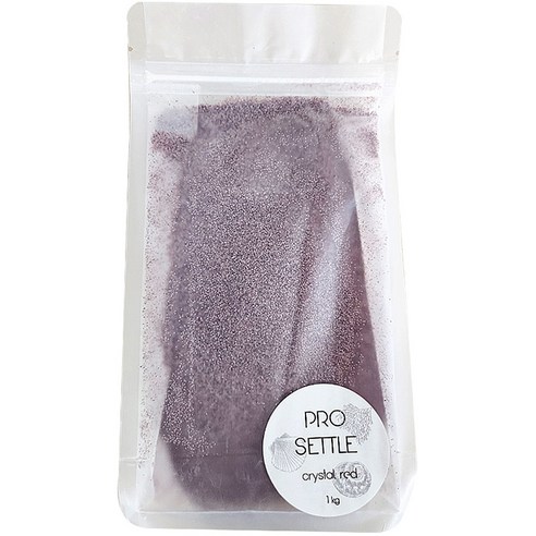 세틀 프로 바닥재 1kg, CRYSTAL RED, 1개