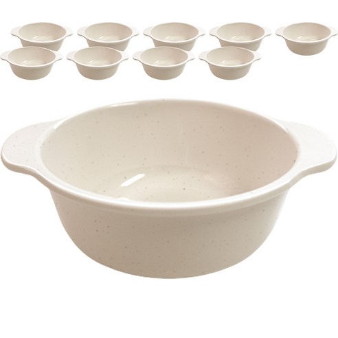 국산 로야 멜라민 이유식볼 11.5cm, 마블, 10개