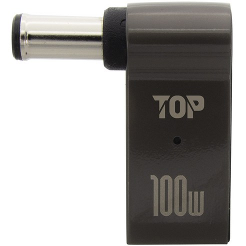 솔탑 USB C타입 DC변환 노트북 충전 젠더 100W 6 x 1.4 mm, SOLTOP-1362
