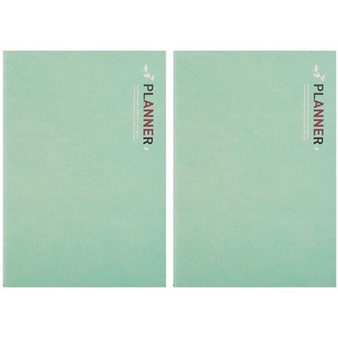 빨강머리앤 플라잉웨일즈 플래너 만년형 2p, 민트, 2개