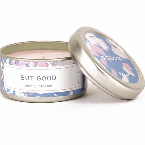 프레쉬 소이 캔들 향초 스몰 60g, BUT GOOD 벚꽃 체리블라썸, 1개