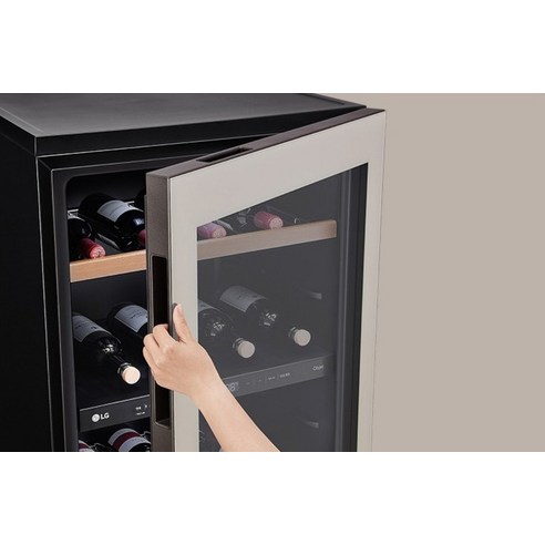 LG 디오스 오브제 컬렉션 크리스탈 와인 셀러: 궁극의 와인 보관 솔루션