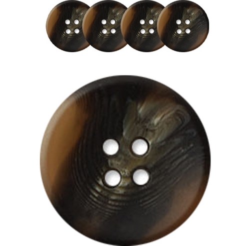 동대문단추왕 고급 무광 코트 가디건 큰 사이즈 단추 28mm, BR플러스접시, 5개