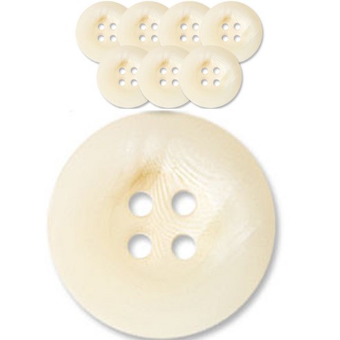 동대문단추왕 고급 무광 코트 가디건 단추 18mm, 브레인, 8개, 브레인 IV
