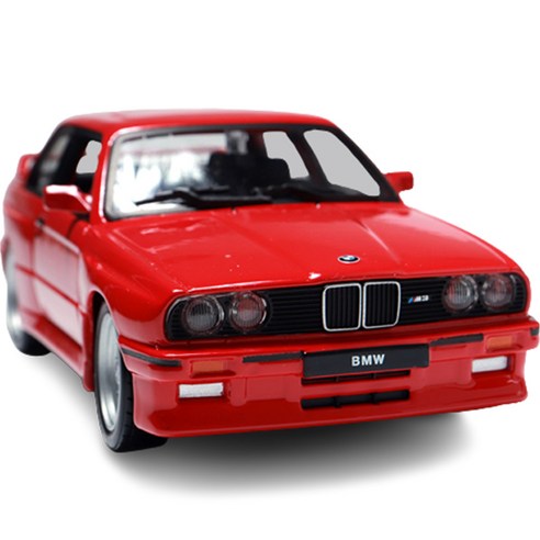 브라고 1 : 24 BMW M3 1988 완구, 레드