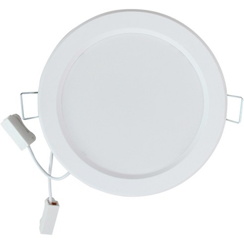 루시아 LED 디밍 매입등 35W 외경 225mm x 높이 40mm x 타공 180mm, 전구색, 1개