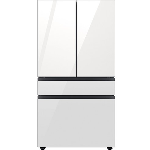 양문형냉장고 삼성전자 비스포크 4도어 정수기 냉장고 방문설치, 클린 화이트, RF75CB821312 Best Top3