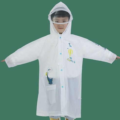 오렌지다몸 아동용 컬러버튼 우비