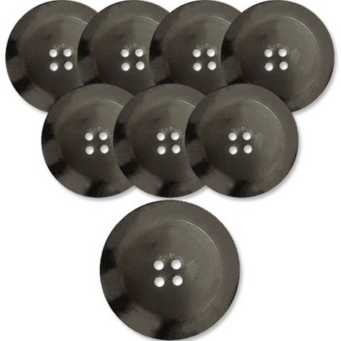 동대문단추왕 고급 무광 코트 가디건 단추 23mm, 텔미/DGY, 8개
