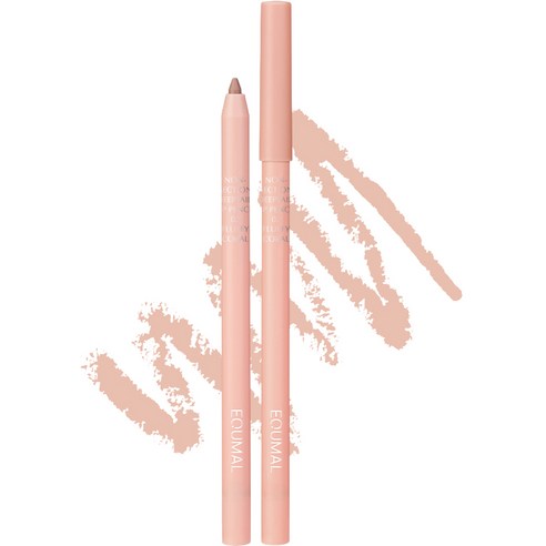 에크멀 논섹션 딥테일 립 펜슬: 플러피 코랄 한 자루가 선사하는 섬세한 컬러의 향연 에크멀립펜슬