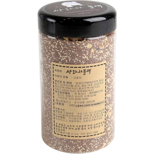 차합시다 쌍화차 홍삼 블랙, 340g, 1개입, 1개