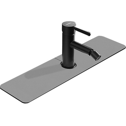 소니오 무채색 시크 스타일 수도꼭지 매트 14 x 61 cm, 1개, TYPE 02