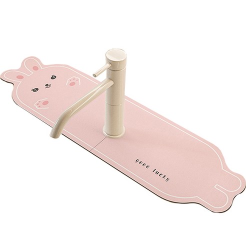 소니오 캐릭터 수도꼭지 규조 매트 TYPE 03 14 x 38 cm, 1개