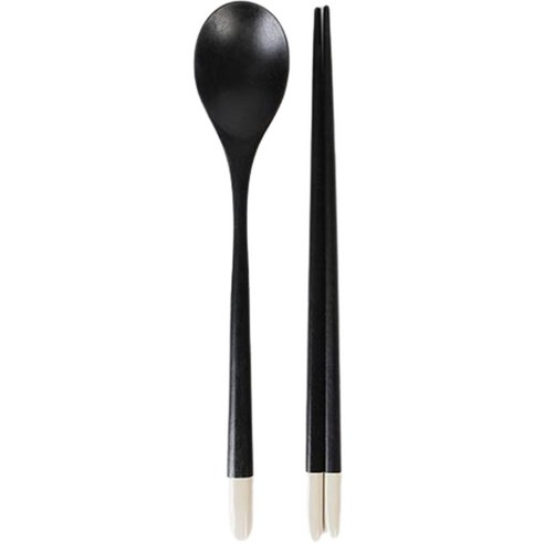 옻칠 수저, 아이보리, 숟가락 + 젓가락