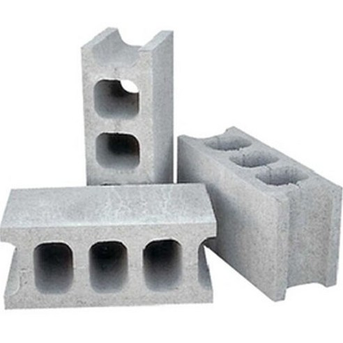 콘크리트 브로크 조적 시멘트 벽돌 블럭 390 x 190 x 100 mm 고품질의 건축자재