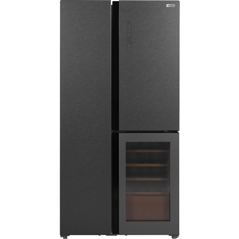 캐리어 모드비 와인에디션 냉장고 553L 방문설치, 실버글라스, MRNH553AWS1