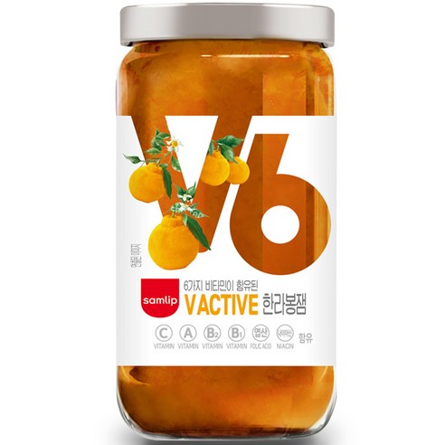 삼립 V Active 한라봉잼, 380g, 1개