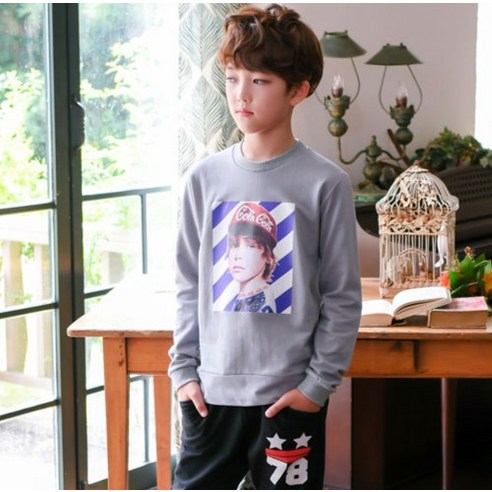 Junior  時尚  男孩  服裝  上衣  運動衫  Junior  9+  青年  JUNIOR