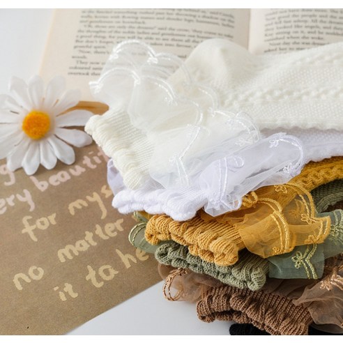 사랑스러운 발걸음에 마법을 더하다: 아이뿜 다이아나 프린세스 레이스 양말