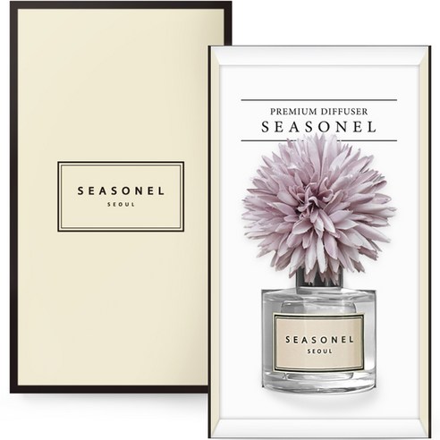 시즈넬 차량용 디퓨저 50ml, 베이비화이트향, 1개