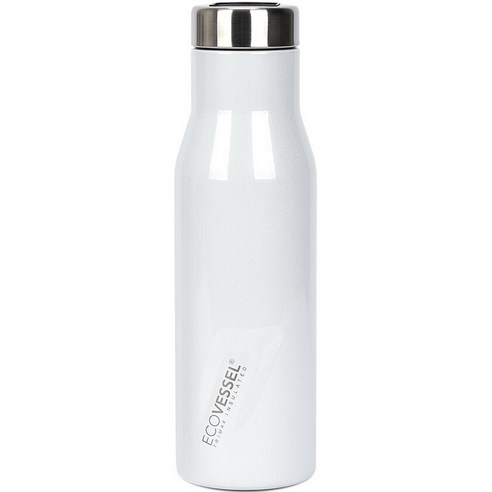 에코베슬 뉴아스펜 스텐 와인 보온 보냉 텀블러, 화이트펄, 473ml, 1개