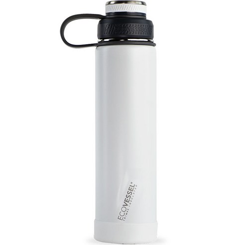 에코베슬 볼더 스텐 보온 보냉 대용량 텀블러, 화이트아웃, 709ml, 1개