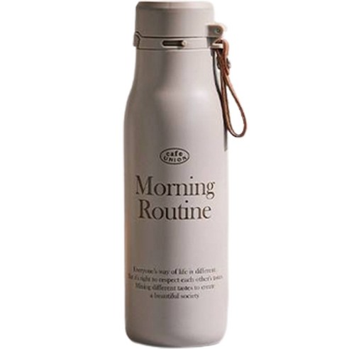 모던하우스 12HOURS 원터치 보온보냉 텀블러, 베이지, 480ml, 1개