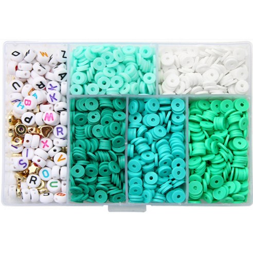 알로데 소프트 팔찌 반지 만들기 DIY 비즈 6mm ONE SIZE, NO 02, 1개