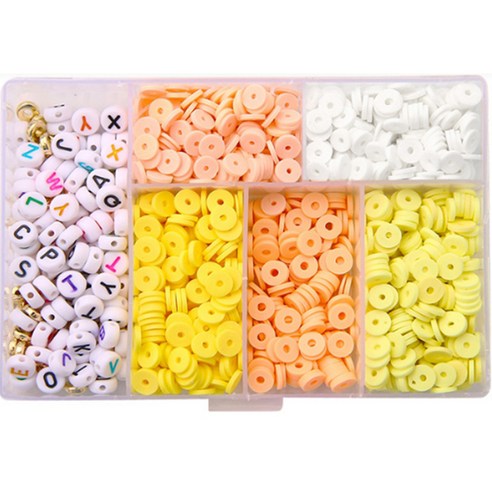 알로데 소프트 팔찌 반지 만들기 DIY 비즈 6mm ONE SIZE, NO 03, 1개