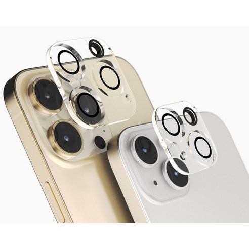 신지모루 아이폰 빛번짐 방지 카메라 렌즈 강화유리 블랙링 액정보호필름
