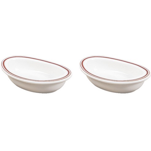 시라쿠스 메이플 타원 소스볼 10cm, 라인브라운, 2개