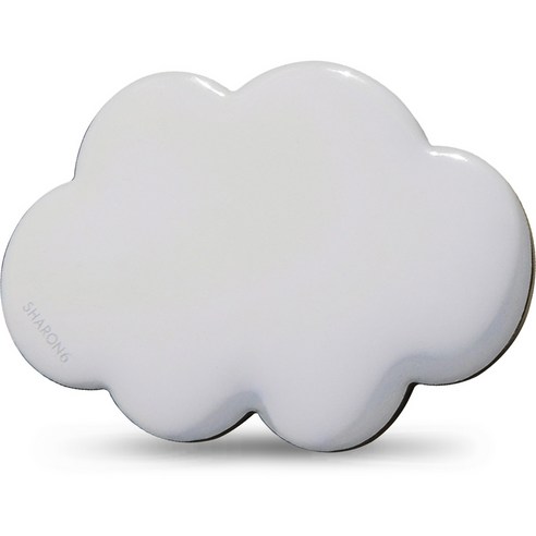 샤론6 빅 사이즈 디자인 휴대폰 그립톡, 구름, 1개