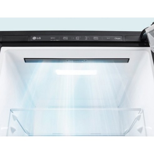 신선도, 편리성, 에너지 효율성을 갖춘 세련된 LG전자 오브제 컬렉션 메탈 모던 엣지 냉장고