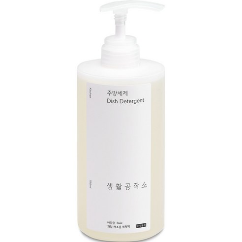 생활공작소 바질향 주방세제, 750ml, 1개