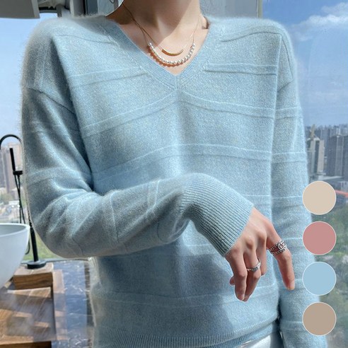 女  時尚  服裝  上衣  V 領  針織  毛衣  成年女性  成年女性  女裝