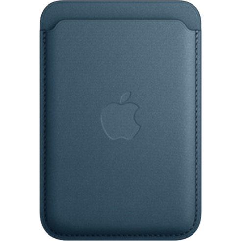 Apple 정품 아이폰 맥세이프형 파인우븐 카드지갑, 퍼시픽 블루, 1개