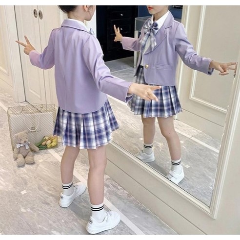 童裝 時尚 女孩 服裝 裙子 套裝 女孩 女孩 女孩衣服 四季