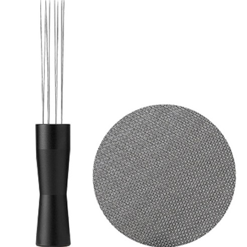 칼딘 퍽 스크린 필터 53 / 54mm + 커스텀 침칠봉 세트, 블랙(침칠봉), 1세트