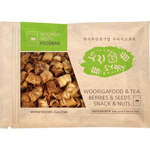 우리가스토리 롤 바나나칩, 500g, 1개