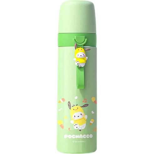 산리오 애니멀 코스튬 보온보냉 텀블러, 포차코, 500ml, 1개