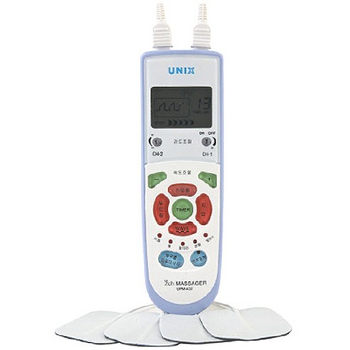 유닉스 개인용 저주파 자극기, UPM-432A, 혼합색상