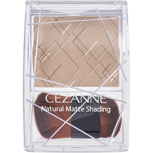 세잔느 내추럴 매트 쉐이딩 쿠션 블러셔 2.7g, 01 라이트 브라운
