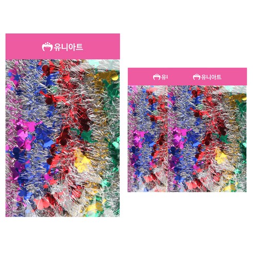 유니아트 5000 천사모루 만들기재료 세트, 혼합색상, 3세트