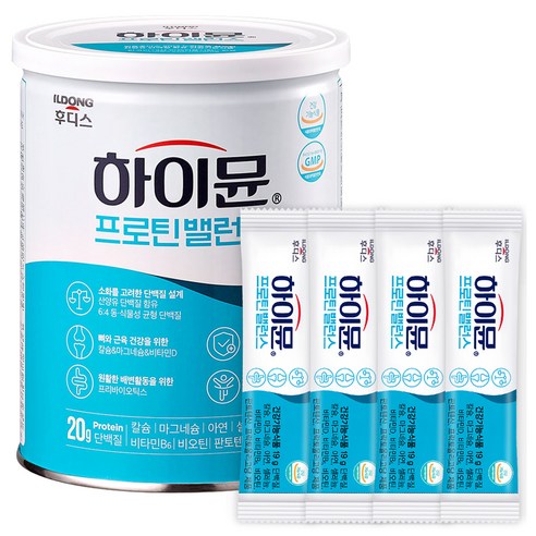 산양유단백질 일동후디스 하이뮨 프로틴 밸런스 캔 + 스틱 세트, 380g, 1세트