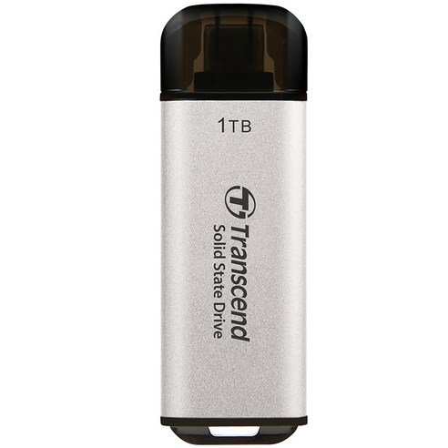 트랜센드 초소형 USB-C 외장 SSD ESD300, 1TB, 실버