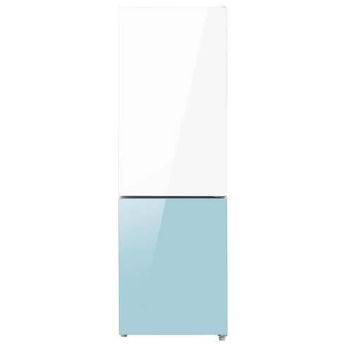캐리어 모드비 피트인 파스텔 콤비 360 파워쿨링 냉장고 312L 방문설치 스카이민트 + 화이트, MRNC312MSM1 섬네일