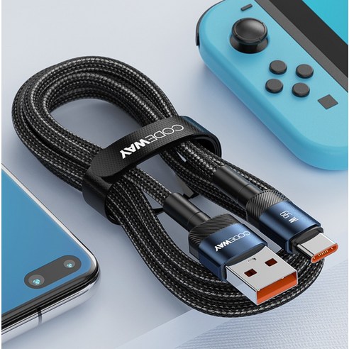 안정적인 연결, 빠른 충전, 뛰어난 내구성을 위한 편리한 USB A-C타입 충전 케이블